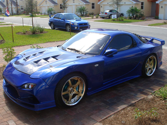 RX-7 for sale with LS1 engine swap