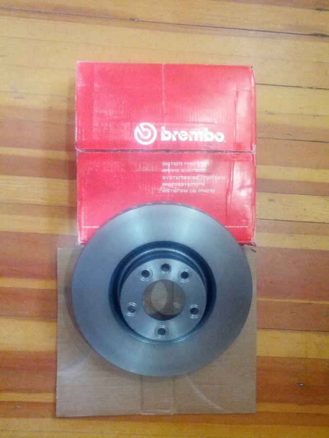 Brembo 09.9870.11 UV Coated Front Disc Brake Rotor