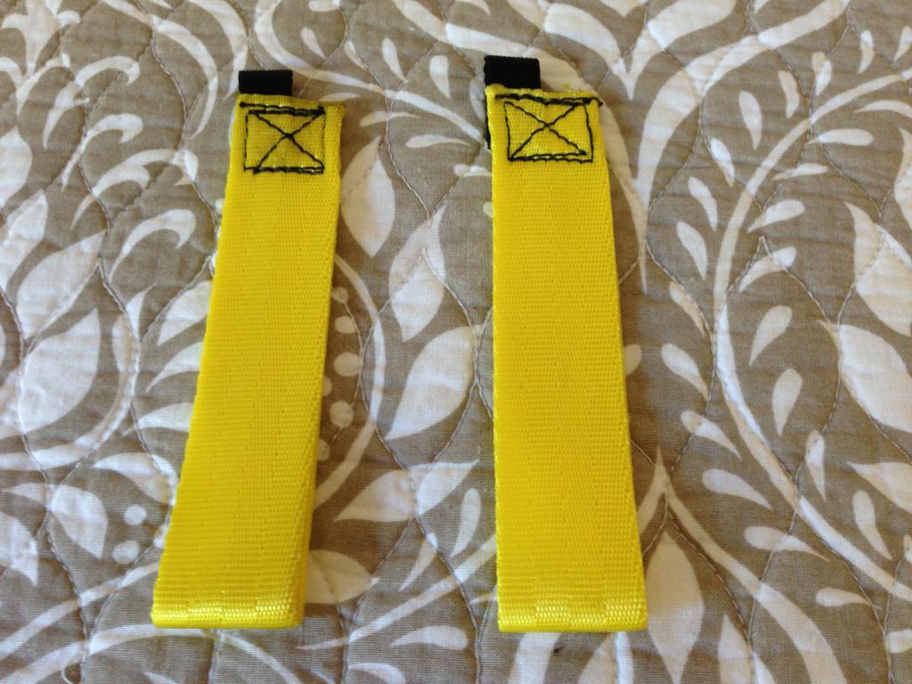 Yellow RS Door Pull Straps (Set of 2) - Custom Made, RARE ...