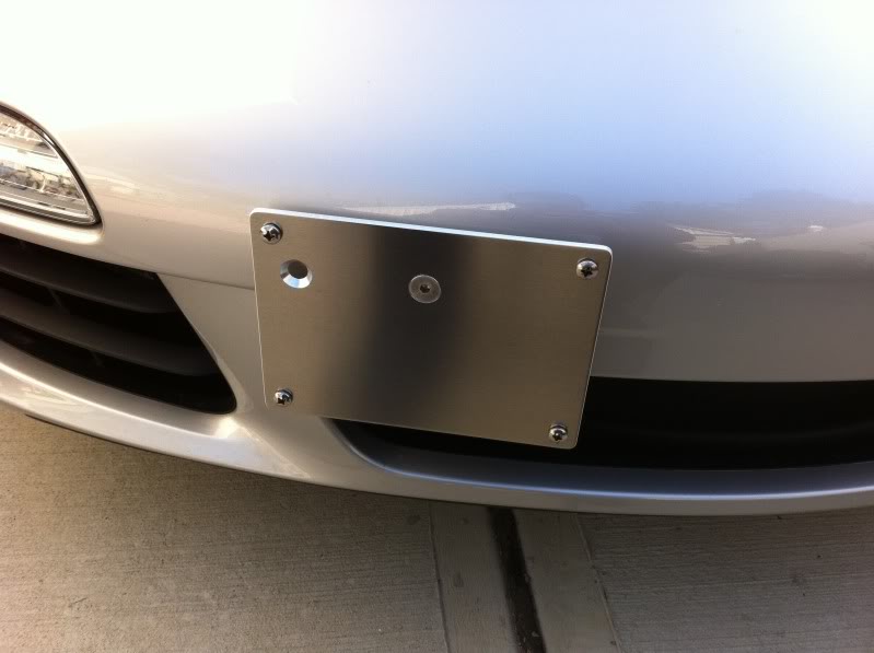 Favorite tow hook license plate mount? -  Forums