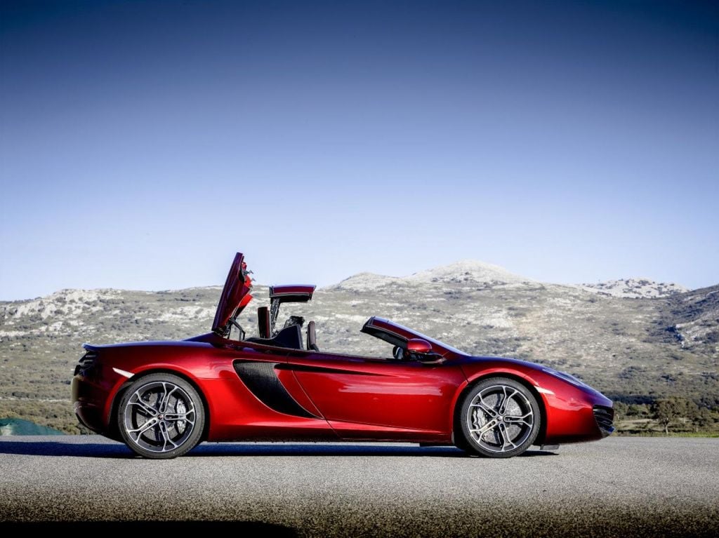 MP4-12C Spider Goes Topless