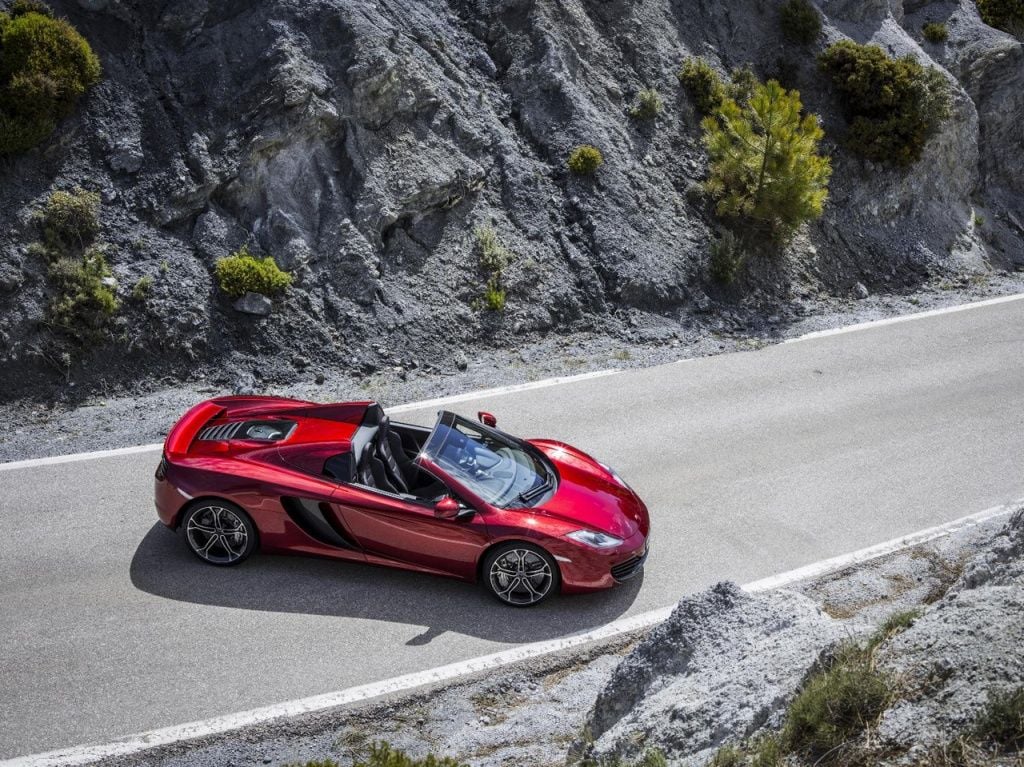 MP4-12C Spider Goes Topless