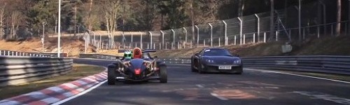 Chris Harris Drives V8 Atom and Nobel M 600 at the ‘Ring