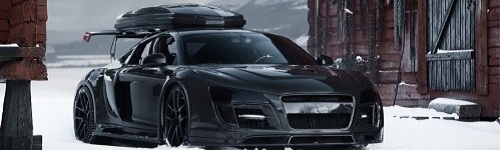 Black on Black with a Ski Rack: Jon Olsson’s Audi R8