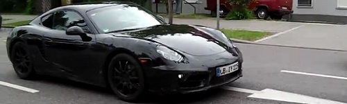 Spied: 2013 Panamera and Cayman Wearing Little Camo in Stuttgart