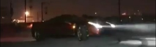 International Incident: Ferrari 458 Does Donuts on Great Wall