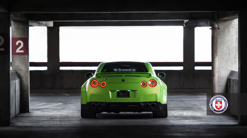 Godzilla in Green: Widebody GT-R in Verde Ithaca