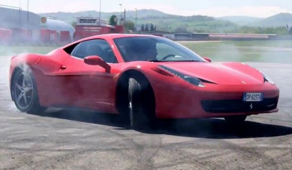 ferrari-458-donuts-600x350 Ferrari Leads on Social Networks, Celebration Video Could be Way Better