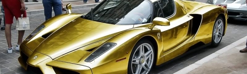 The Midas Touch: Top 5 Gold Sportscars