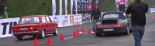 Watch This 993 Carrera RS Race… a Lada?