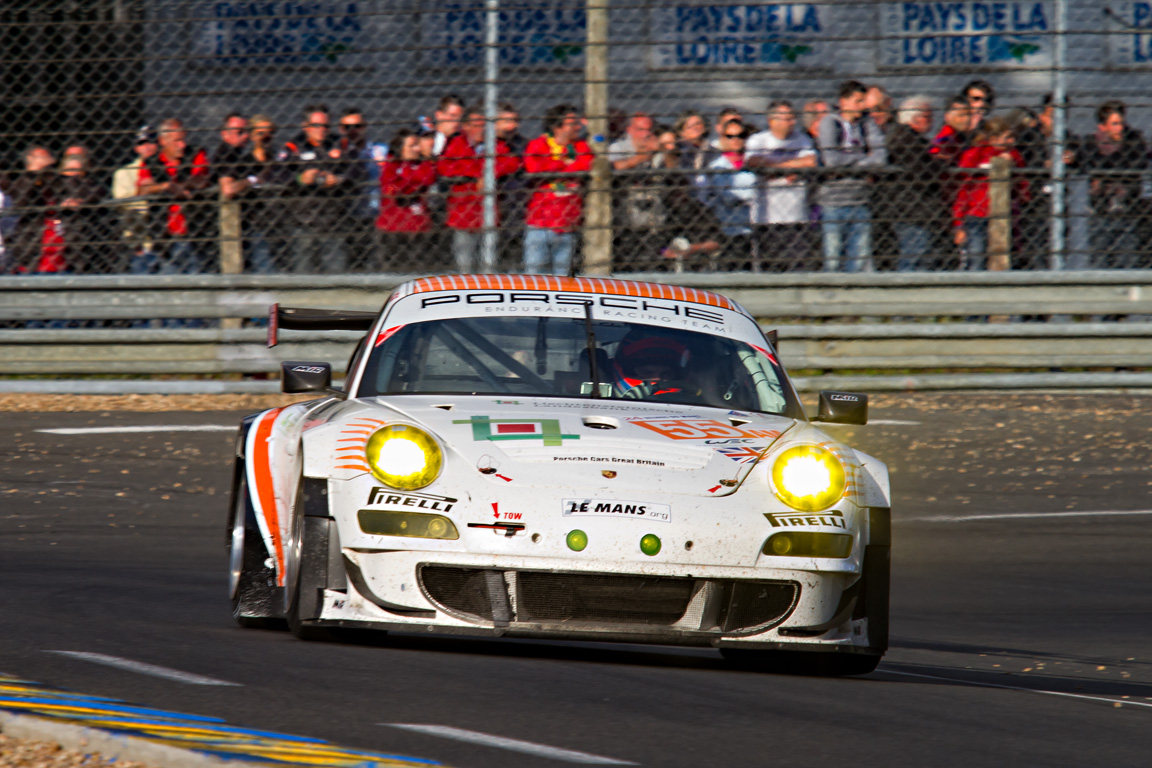 IMG_1408 Porsches on the Track at the 24 Hours of Le Mans