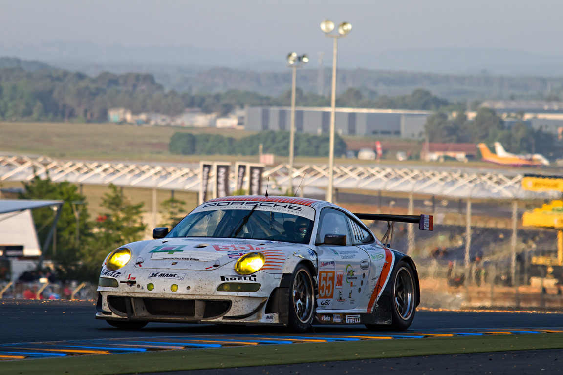 IMG_2012 Porsches on the Track at the 24 Hours of Le Mans