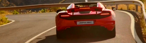 2012 MP4-12C Spider Runs for the Hills in Promo Video