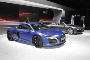 Refreshed R8 Makes Debut at Moscow Autoshow