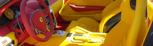 Red and Yellow 599 GTB Makes us Want a Big Mac