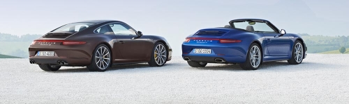 Porsche Unveils the 991 Carrera 4 and 4S
