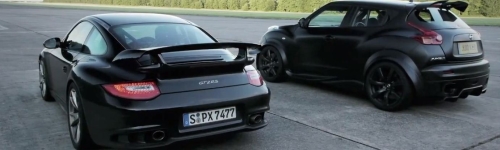 Porsche’s GT2 RS Tangles with Nissan’s… Juke?