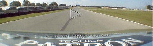 ALMS Driver Scott Sharp Takes a Hot Lap Around Mid-Ohio