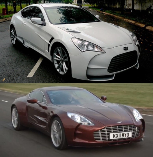 This is not an Aston Martin One-77