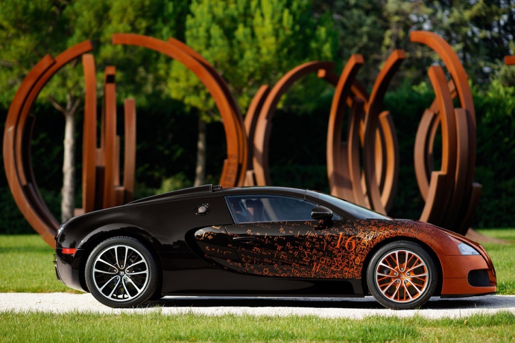 Bugatti Veyron Gets Mathematical With Grand Sport Bernar Venet Edition