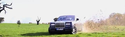 Rolls-Royce Forgets Heritage, Goes Drifting in a Field Instead