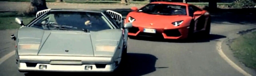 Raging Bulls: Lamborghini Aventador vs Countach