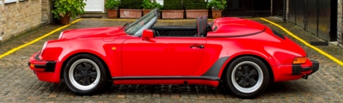 Lady in Red: ’89 911 Speedster for Sale on Hexagon