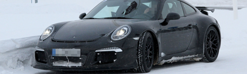 991 GT3 Spied in the Snow