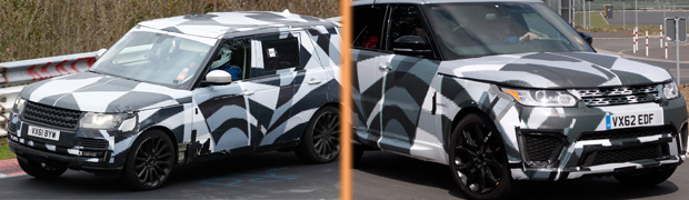 Range Rover Sport and Long Wheel Base Models Spied Testing