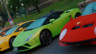 350 Lamborghinis Tour Italy to Celebrate 50th Anniversary
