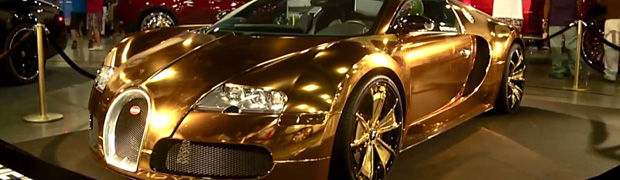 This Gold Bugatti is Flo-Rida’s Car