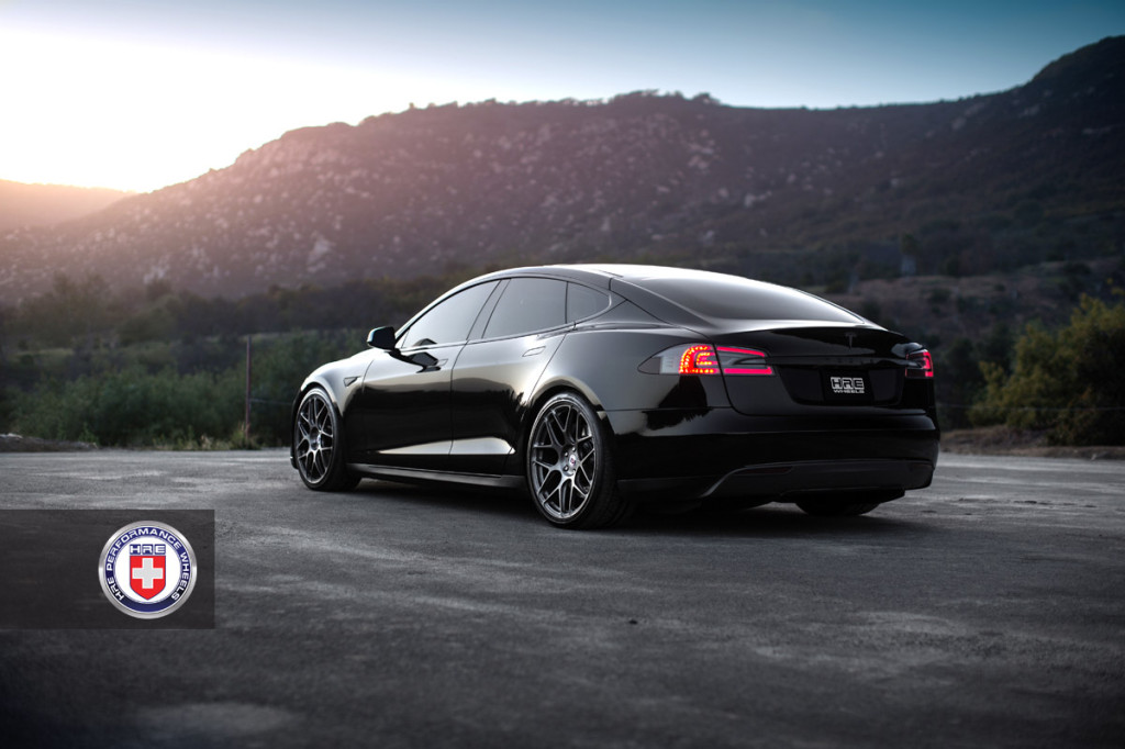 Tesla Model S by HRE