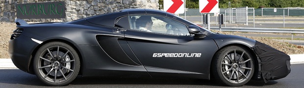 Spied: McLaren 12C Facelift