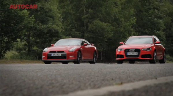 Nissan GT-R versus Audi RS 6