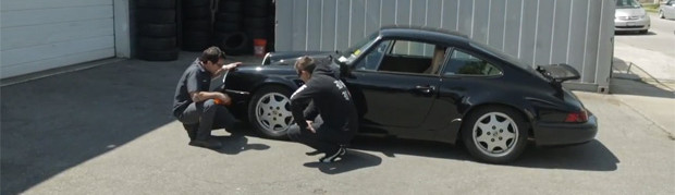 Porsche 964 Wheel Inspection