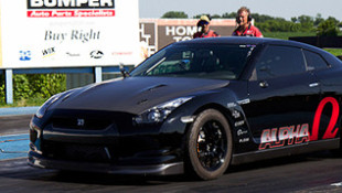 Alpha Performance Nissan GT-R Cracks the Seven-Second Barrier on the Drag Strip