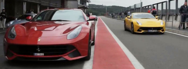 Ferrari F12 Berlinetta Stock Exhaust Versus Novitec Rosso