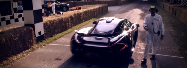 Jenson Button McLaren P1 Climb the Hill