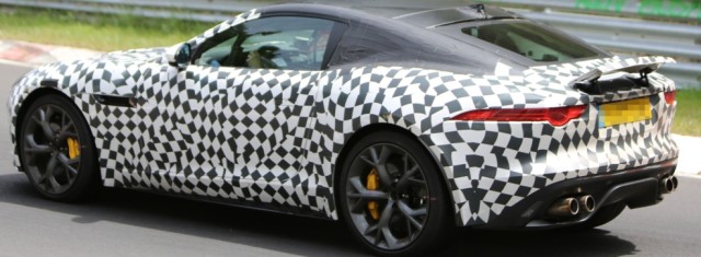 Spied: Jaguar F-Type R Coupe