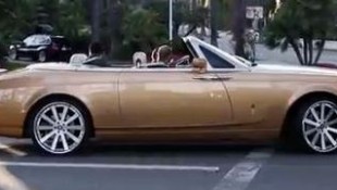 VIDEO: Rolls Royce Drophead Coupe Causes Accident