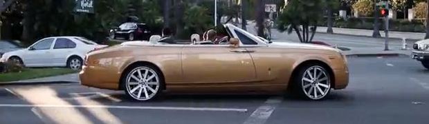 VIDEO: Rolls Royce Drophead Coupe Causes Accident