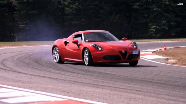 Chris Harris Driving the Alfa Romeo 4C Home
