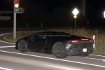 Lamborghini Cabrera Nighttime Spy Shots