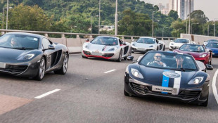 $10 Million-Worth of McLaren MP4-12Cs Gather in Hong Kong