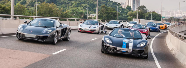 $10 Million-Worth of McLaren MP4-12Cs Gather in Hong Kong