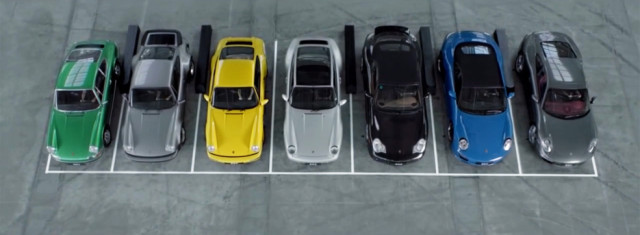 All Seven Generations of Porsche 911 Gather to Make Beautiful Music