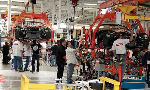 SRT Viper Production Line
