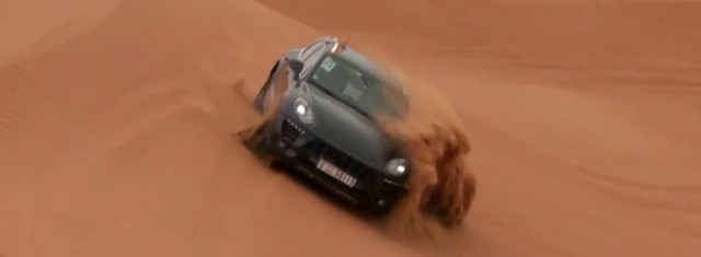 Porsche Takes the New Macan SUV Dune Surfing