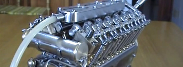 This is the World’s Smallest V-12