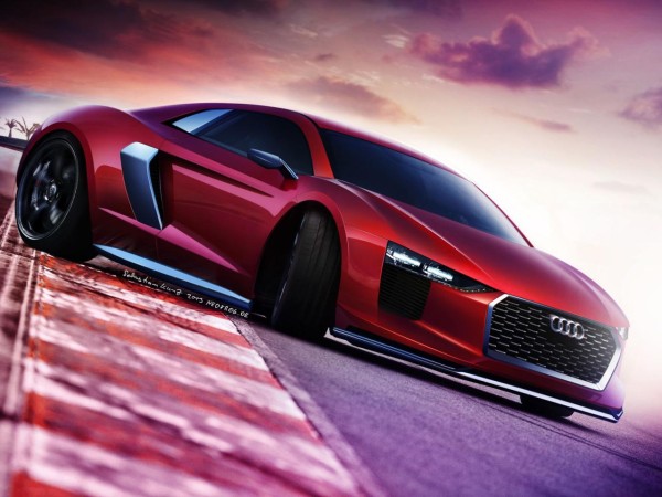 2015 Audi R8 Rendering Sebastian Kunz